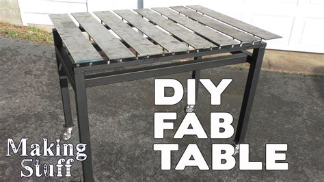 How To Make an Inexpensive DIY Fab Table 